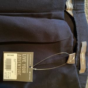 Eddie Bauer Bremerton Fit Stay Shape Navy Pants Size 20 NWT